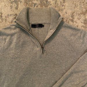 J. Crew 1/2 Zip Cream Sweater